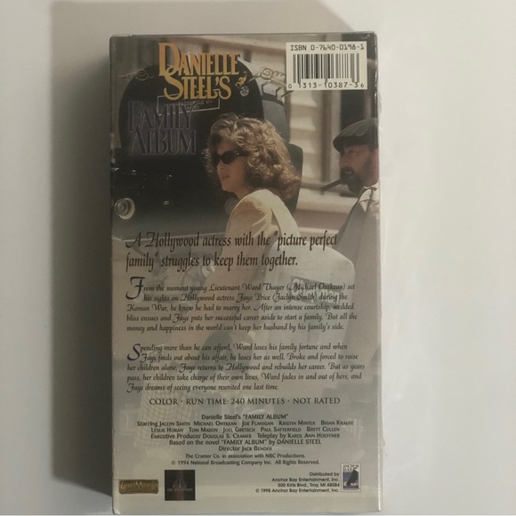 Danielle Steel’s Media Movies VHS Lot 5 Factory Sealed Not Rated - Picture 10 of 13
